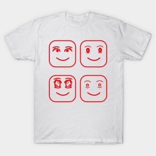 Cube face 16 T-Shirt